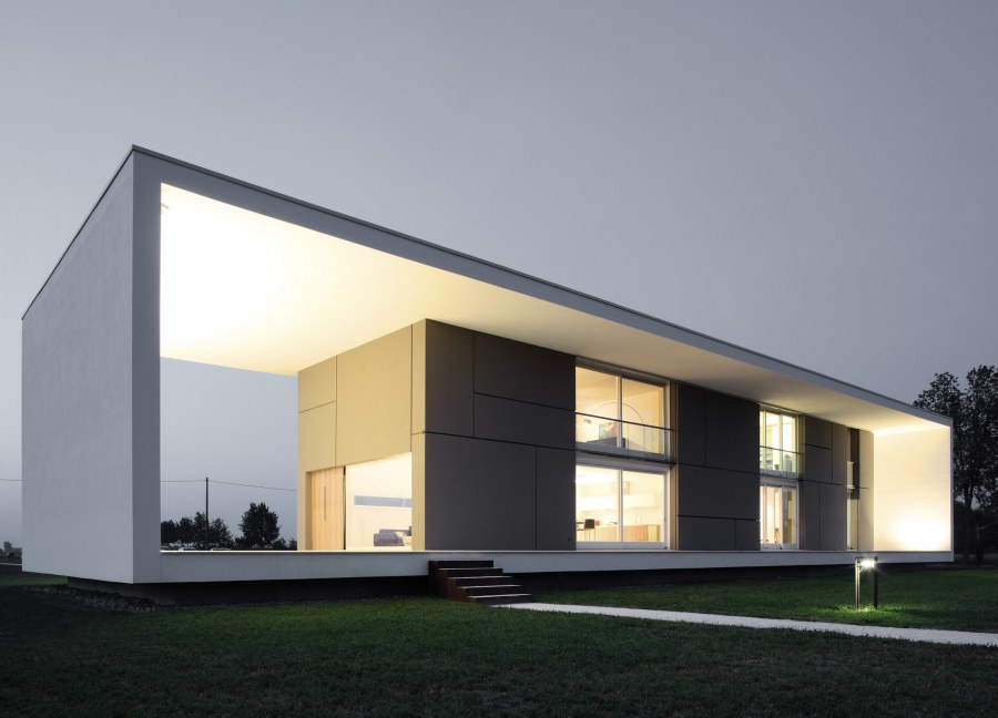 Фасад в стиле Минимализм