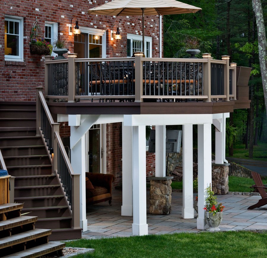 Двухэтажная веранда