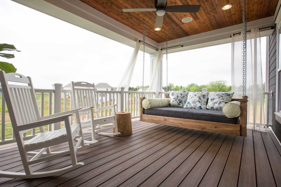 Красивые деревянные веранды