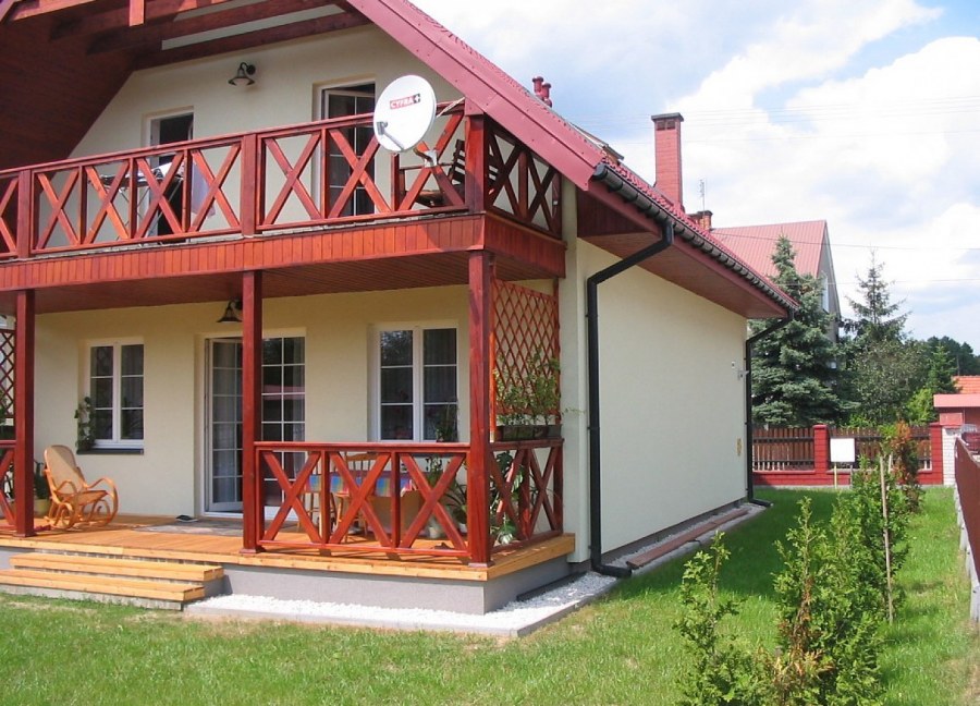 Двухэтажная веранда