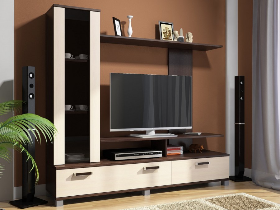 Гостиная Соло 6 венге / дуб молочный