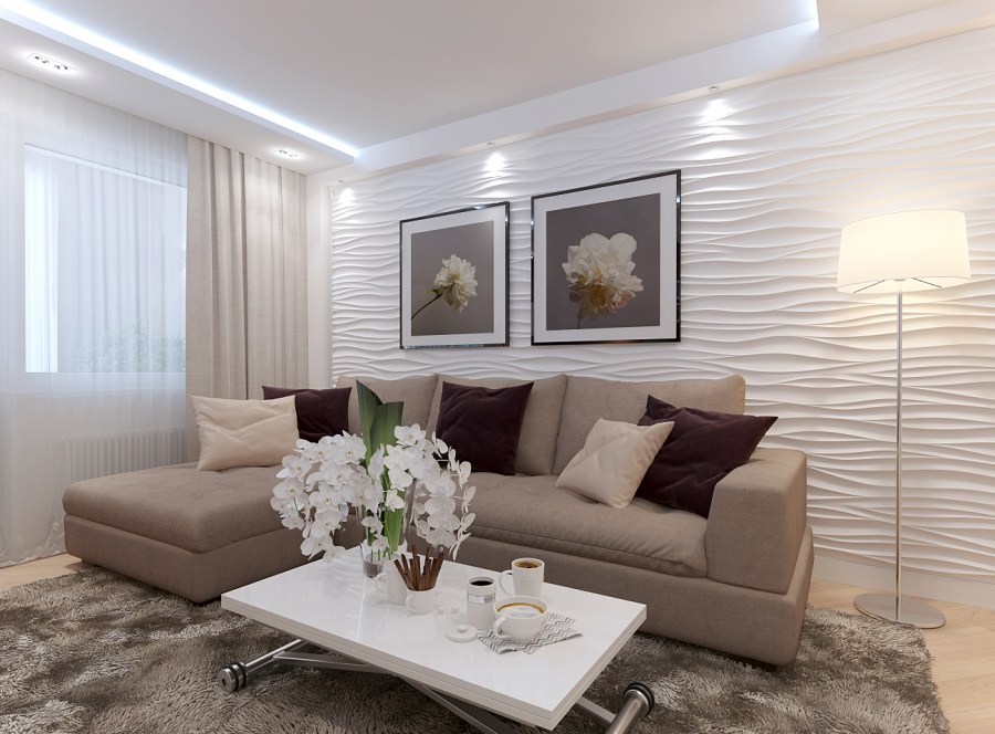 Интерьер гостиной 14м2