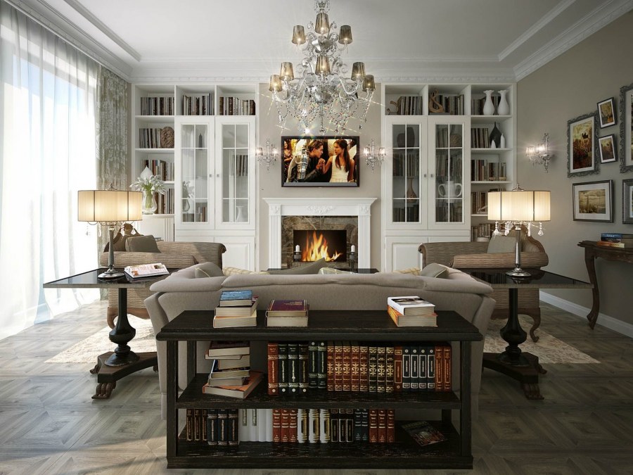 Английский стиль в интерьере