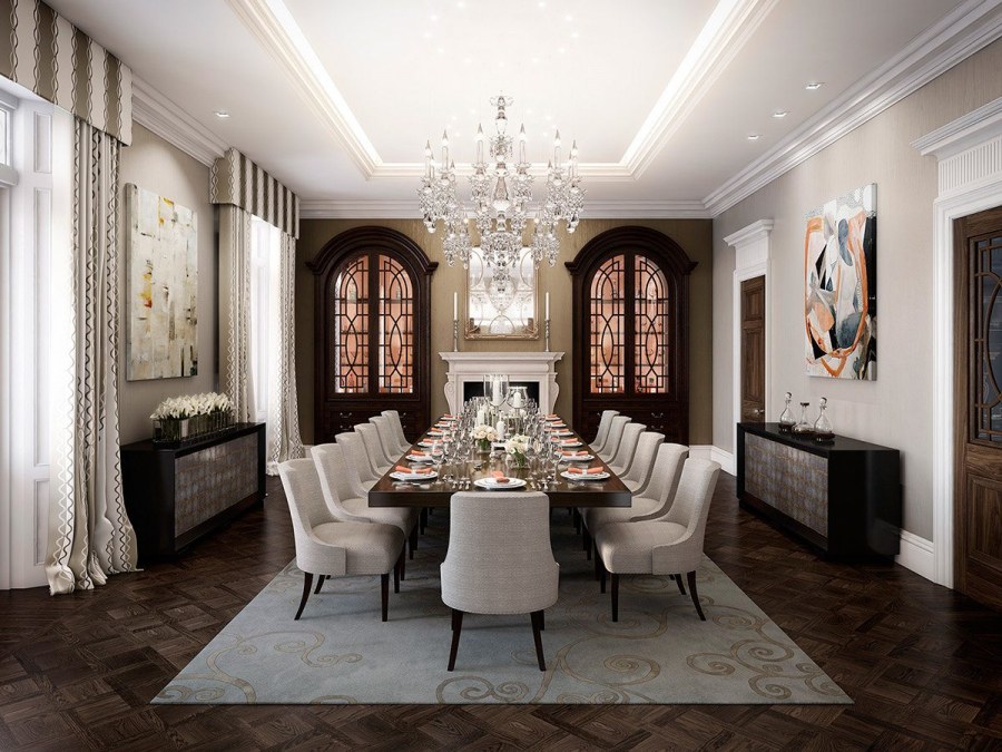 Интерьер в стиле английской классики