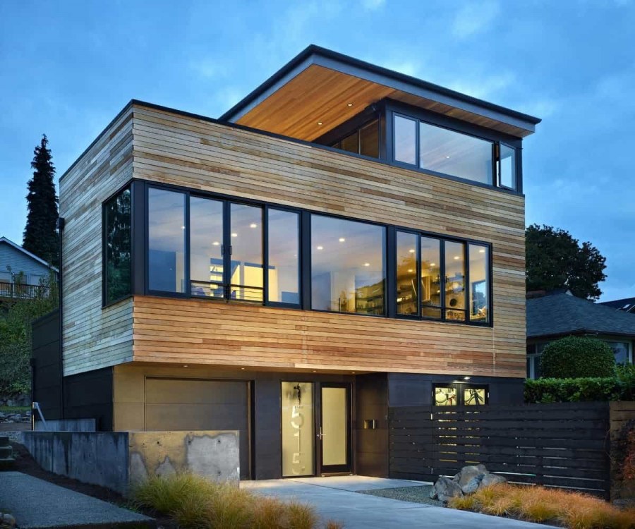 Фасад в современном стиле