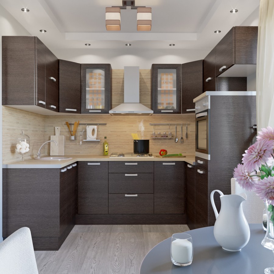 Кухня капучино Леруа Мерлен