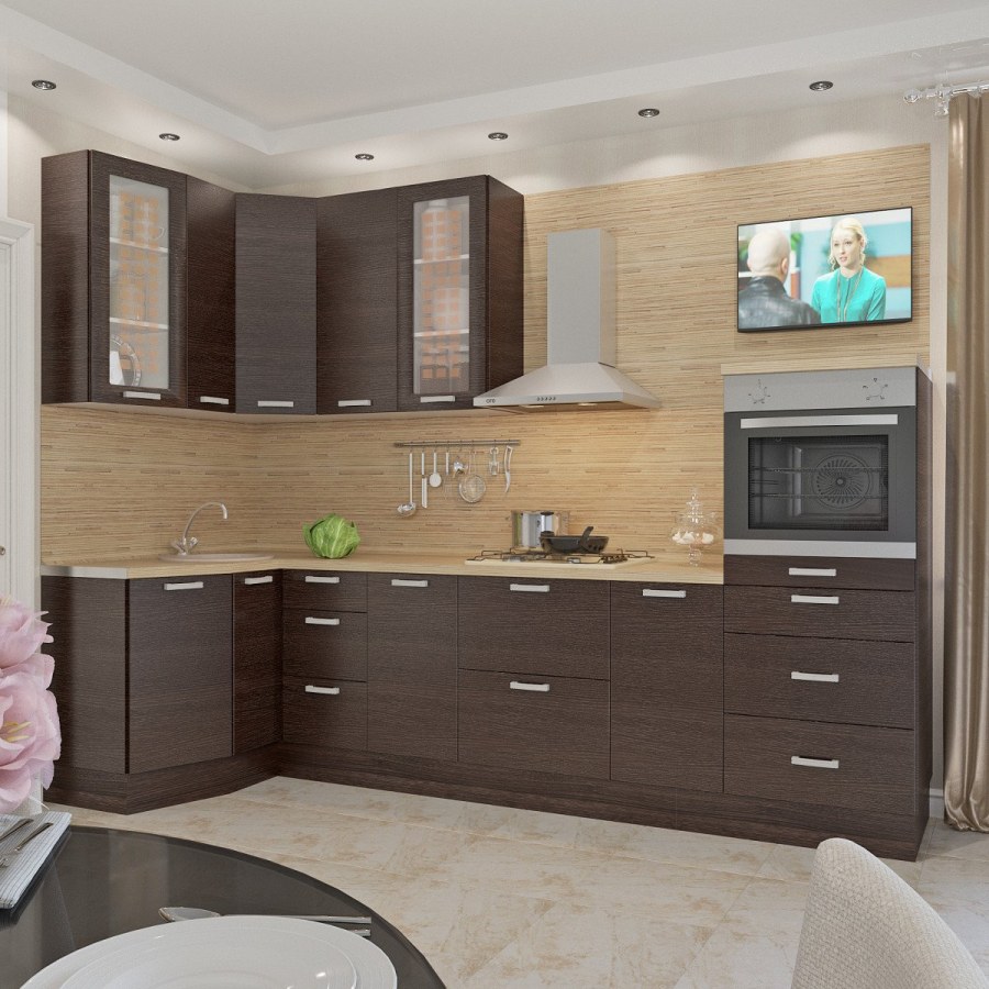 Кухни Леруа Мерлен цвет капучино