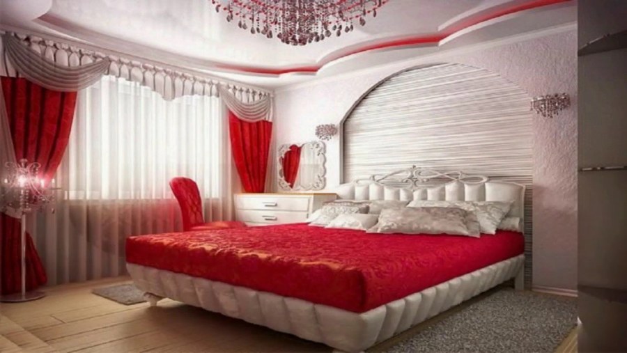 Спальня в Красном стиле