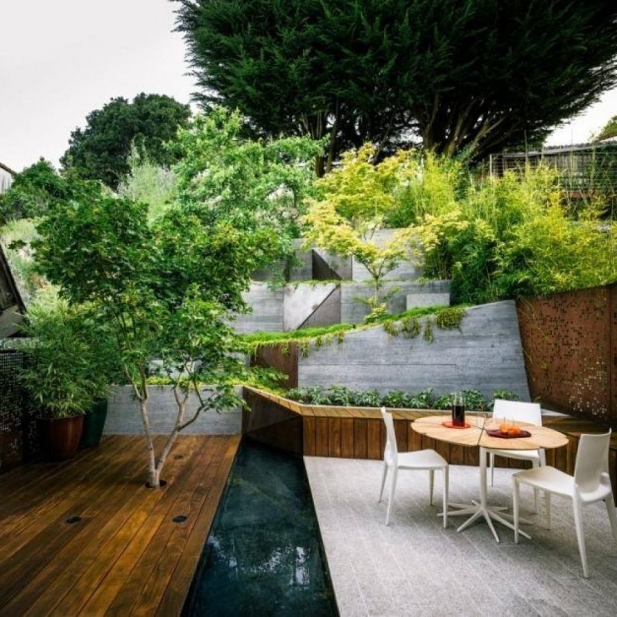 Озеленение веранды