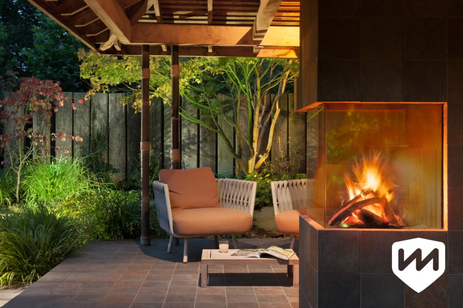 Японский дворик ландшафт