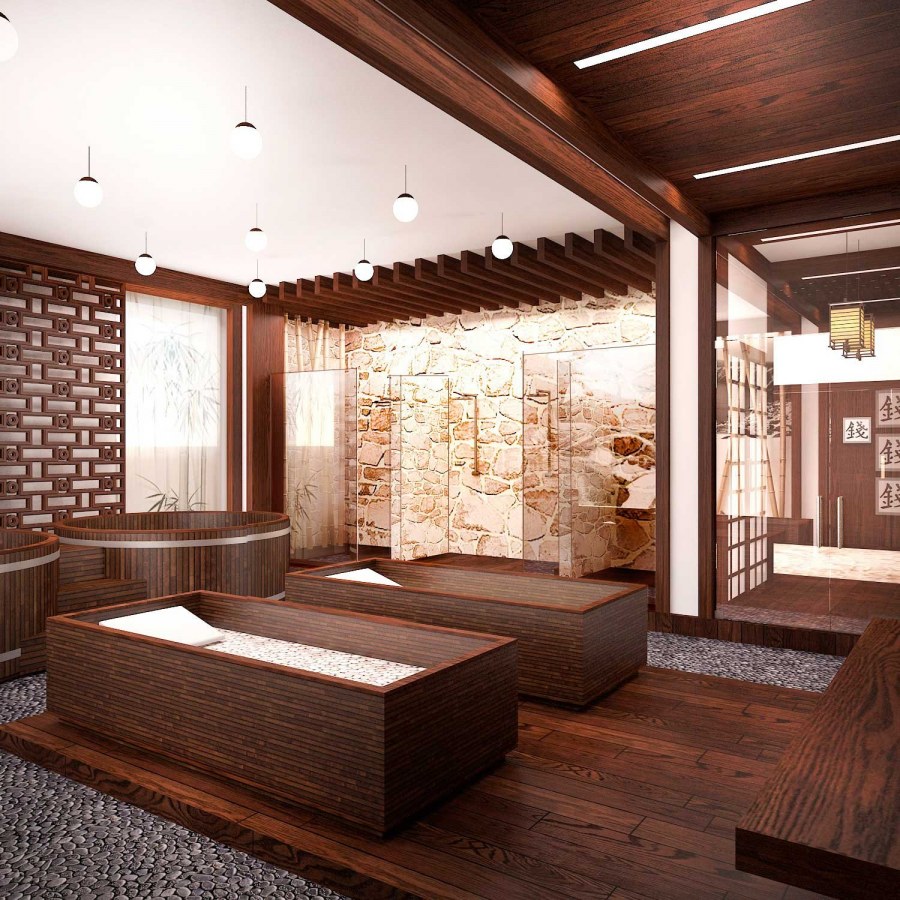 Японская баня сэнто