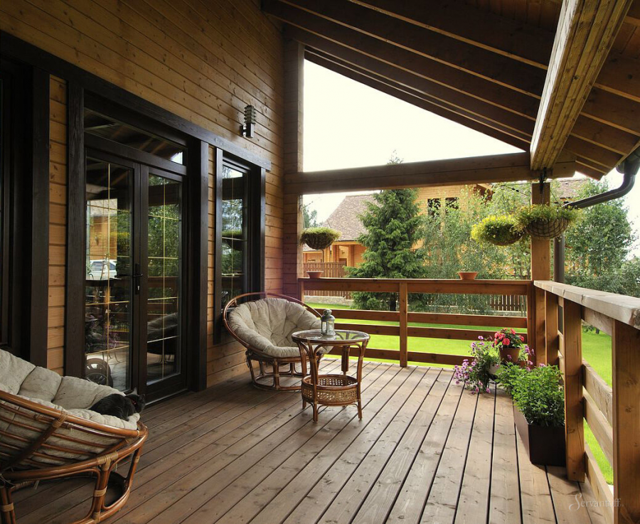 Деревянная терраса