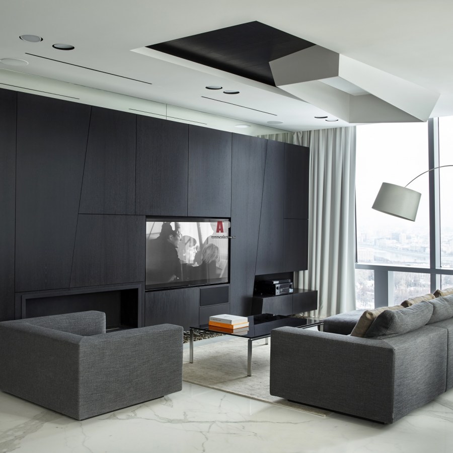 Современная гостиная Минимализм