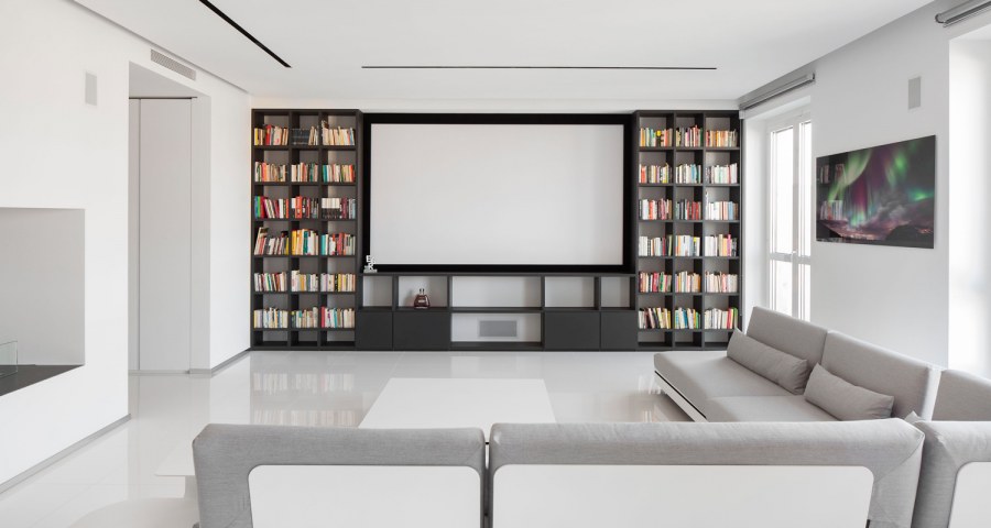 Кинотеатр в стиле Минимализм