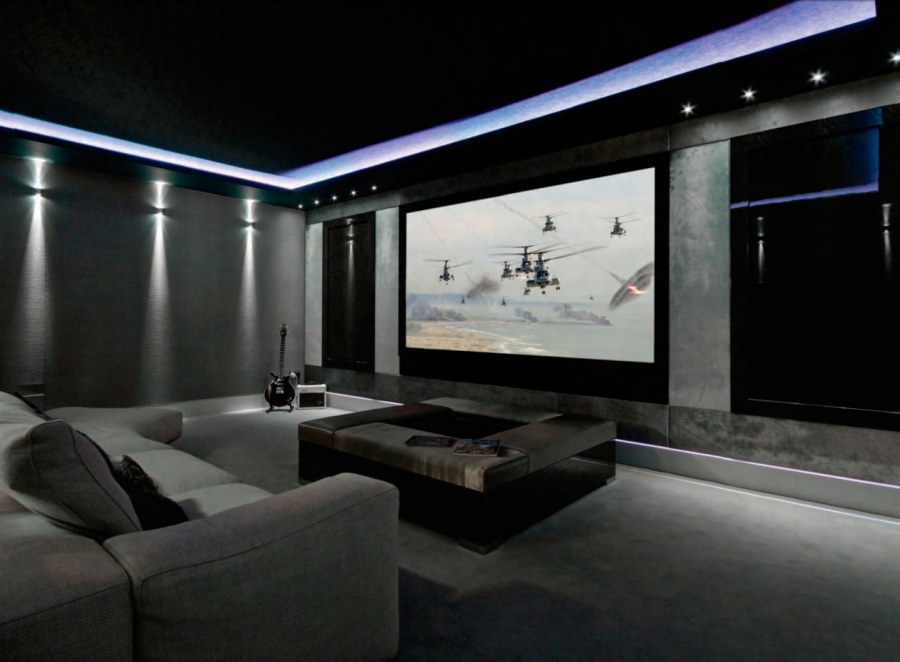 Интерьер домашнеготкинотеаьоа