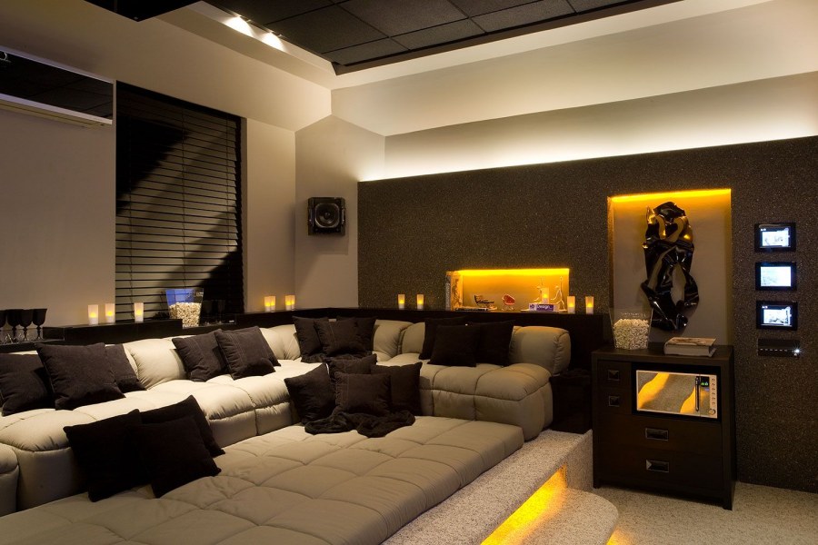 Домашний кинотеатр интерьер