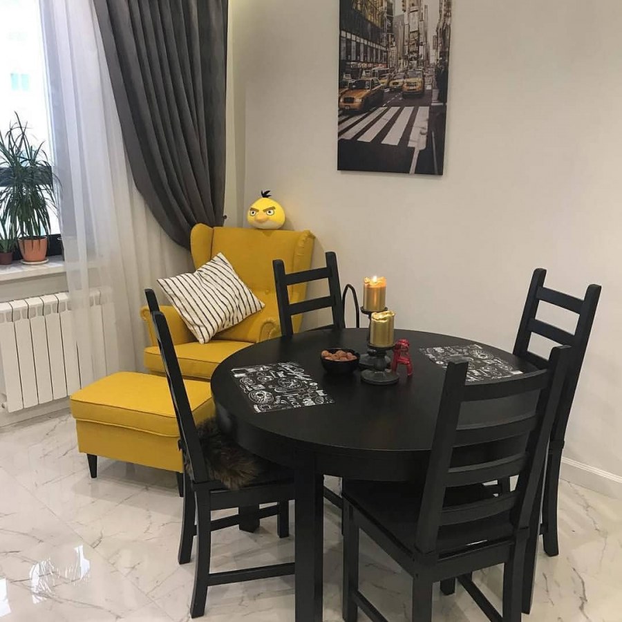 Икеа кресло СТРАНДМОН зеленый