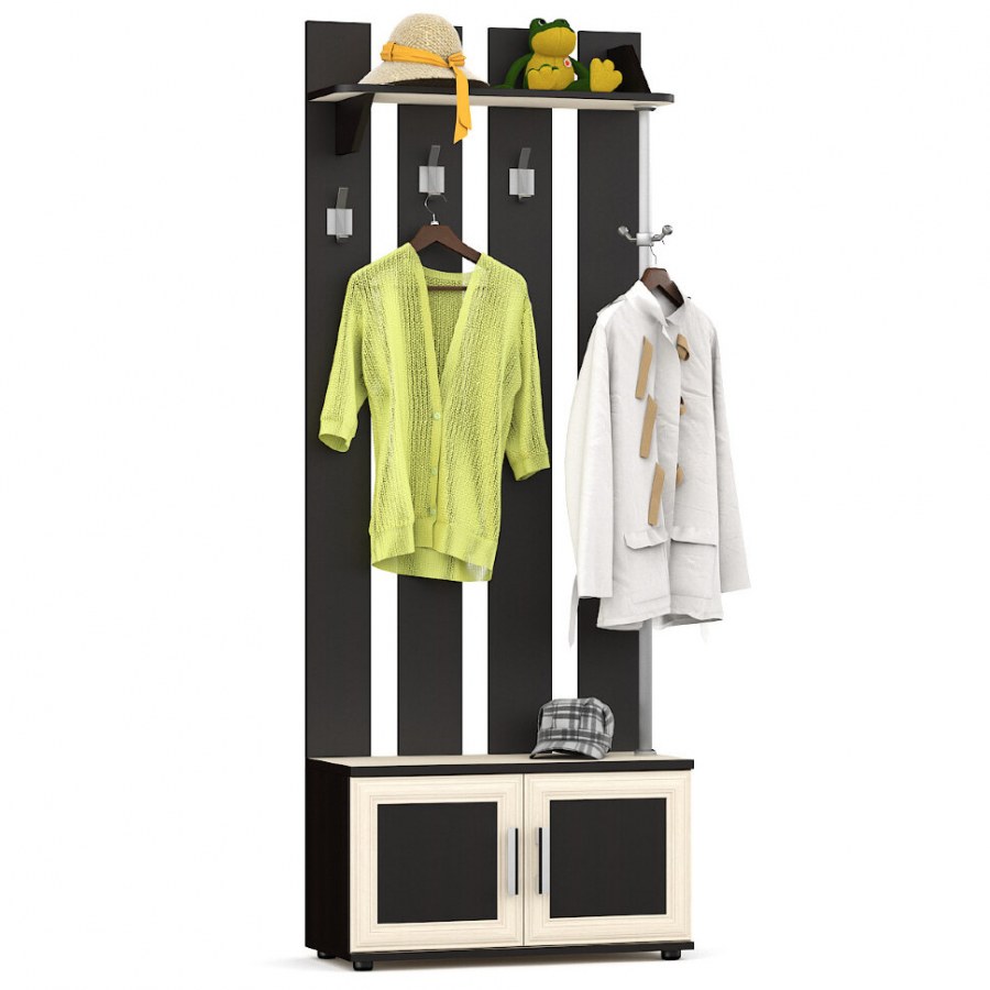 Тумба с вешалкой 105/02 Глория