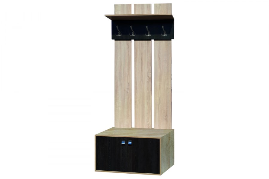 Вешалка с тумбой ВШТ-03 Юнона-2