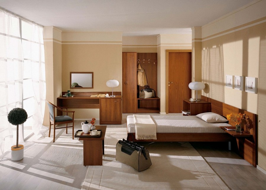Интерьер гостиничного номера