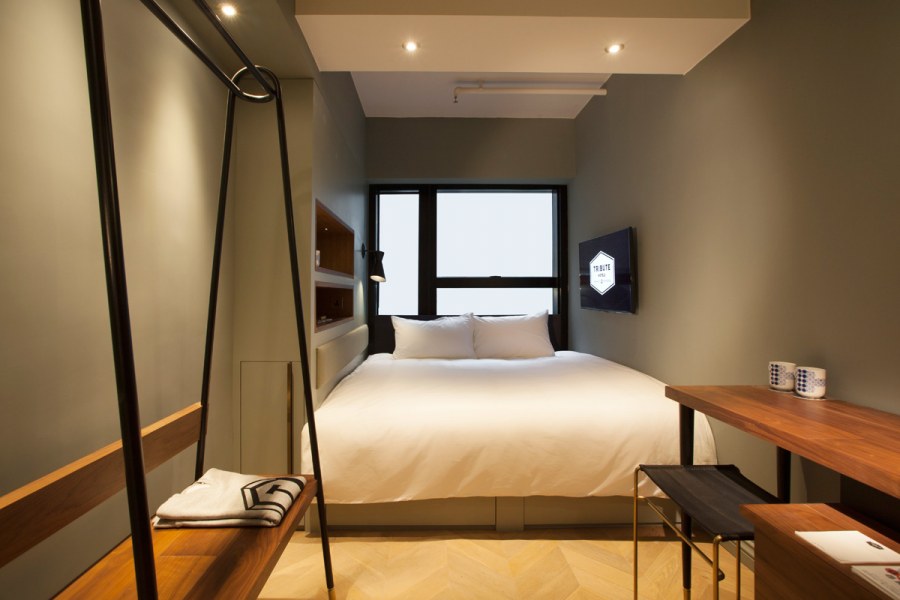 Маленькая спальня в отеле