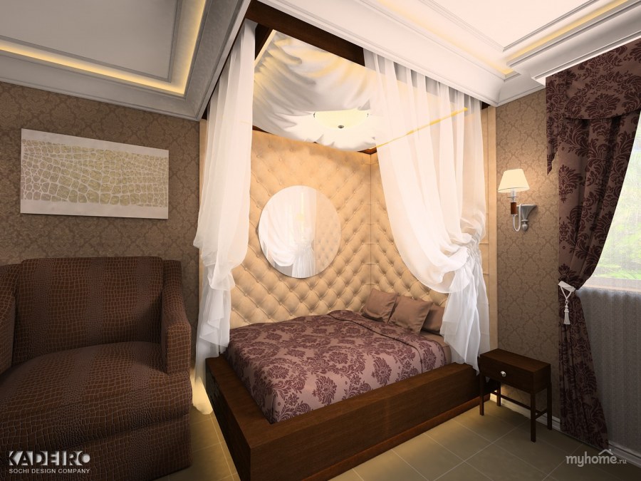 Дизайн маленького номера в гостинице