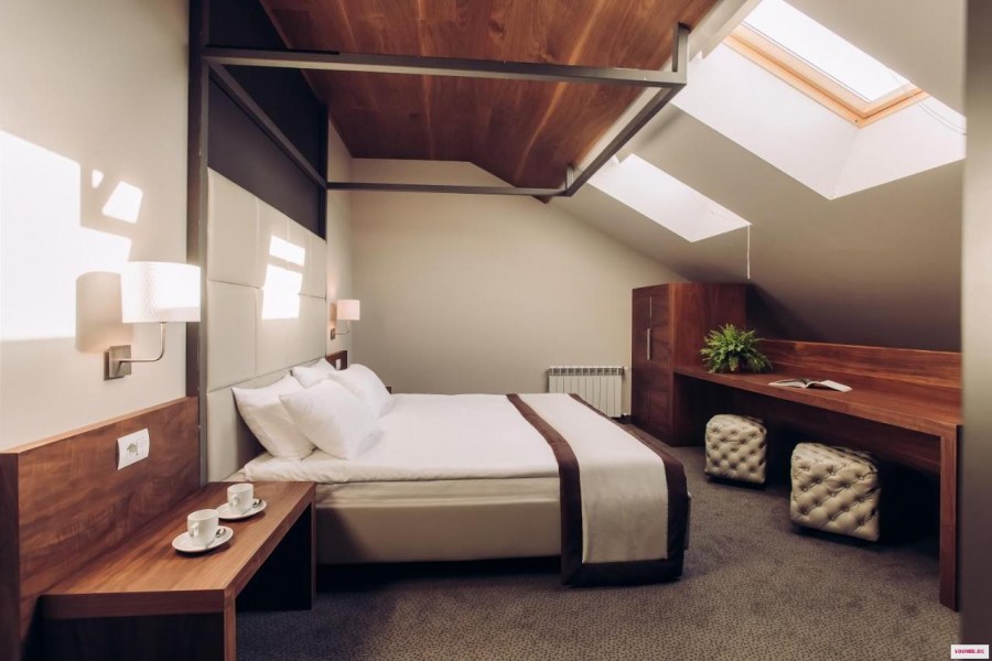 Интерьеры маленьких гостиничных номеров