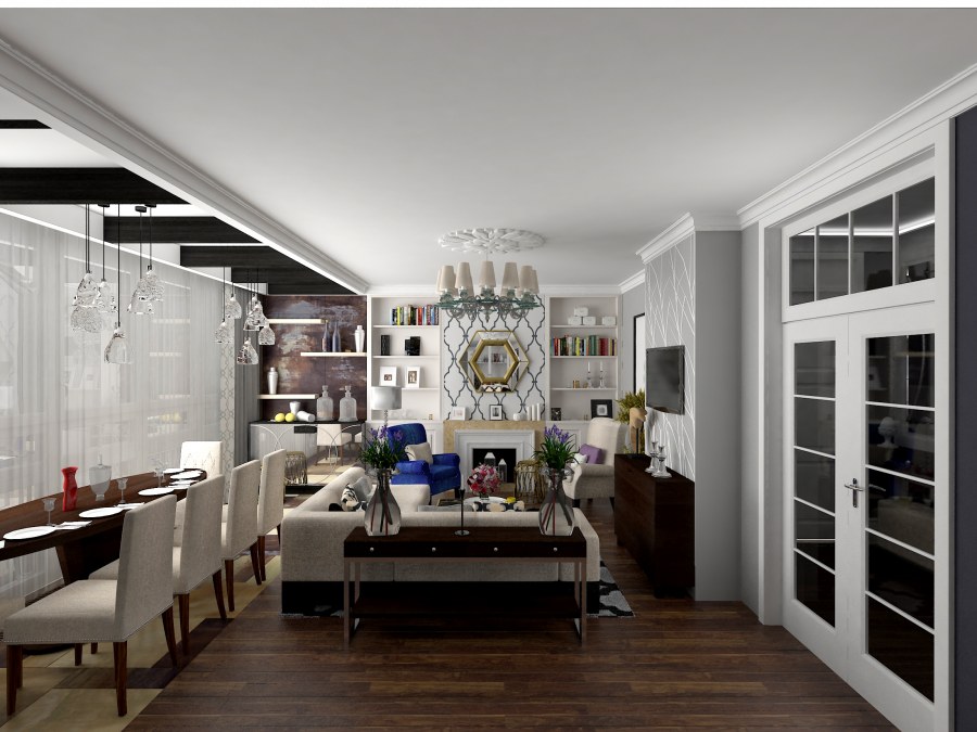 Гостиная Ральф Лорен