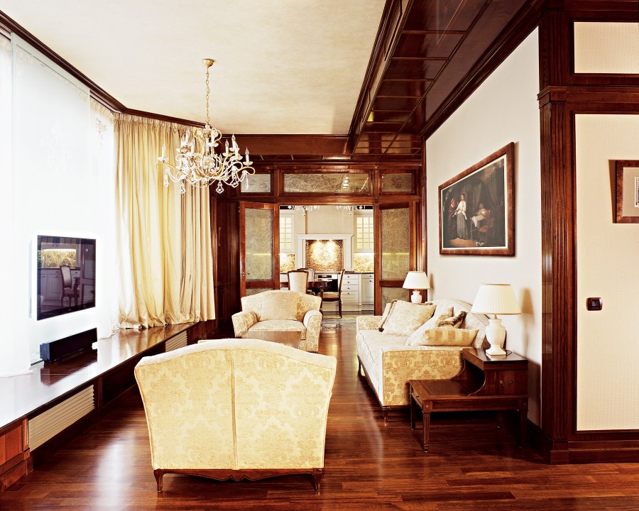 Американский буржуазный стиль в интерьере