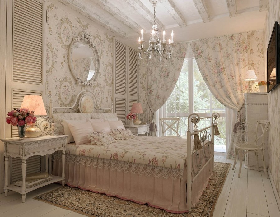 Спальня шебби Шик Прованс