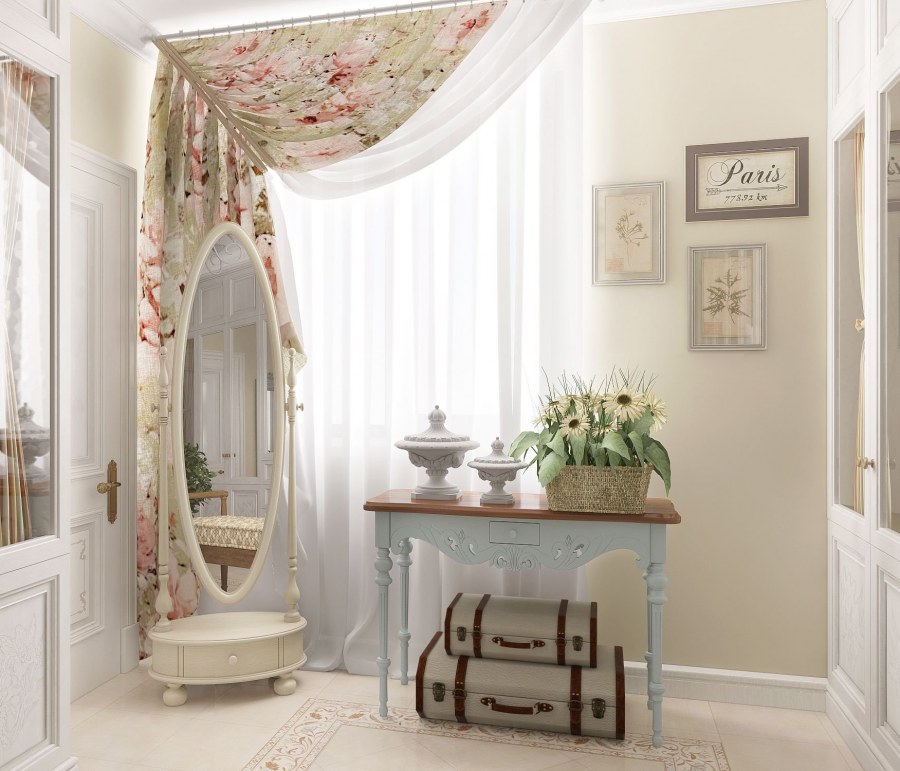 Шторы Присцилла в стиле Прованс