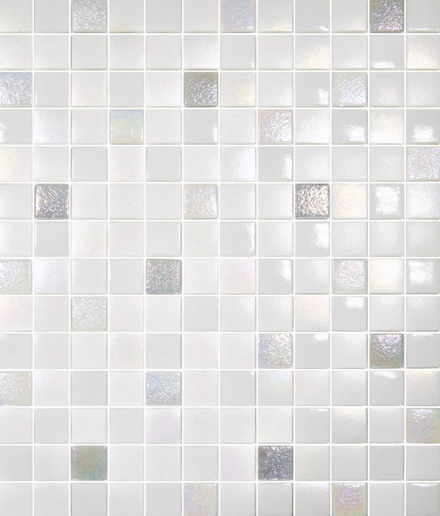 Плитка мозаика белая