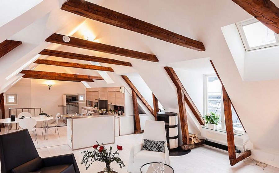 Четырехфронтонная мансарда