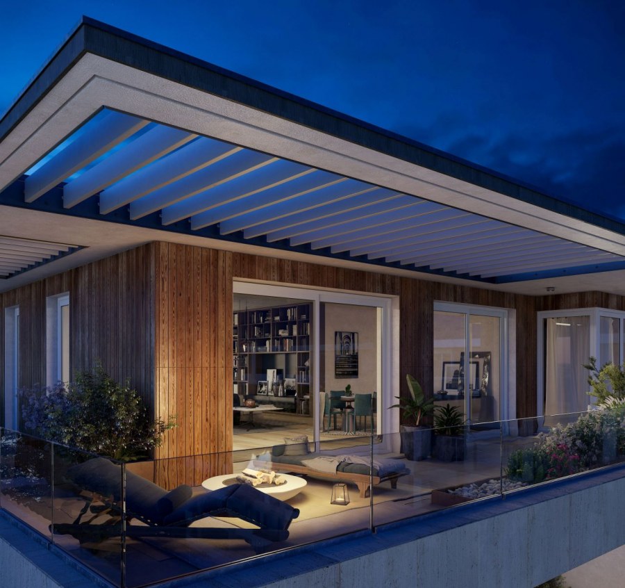 Пентхаус дом снаружи