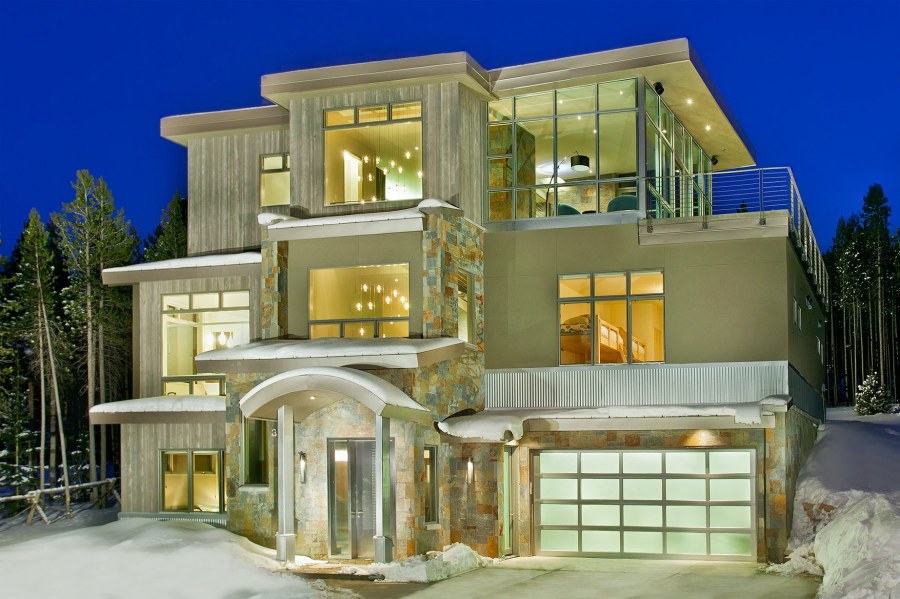 Пентхаус снаружи