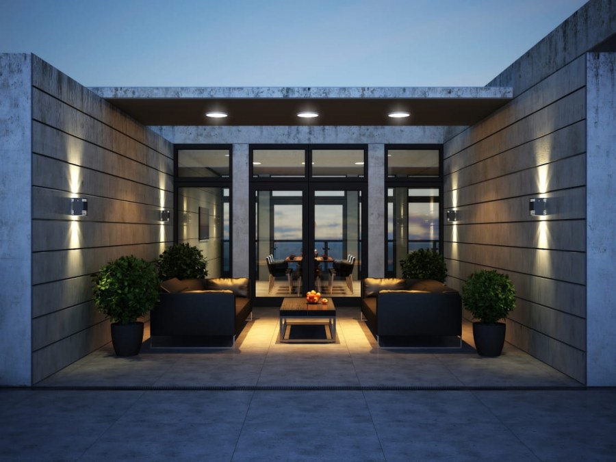 Террасы к дому лофт