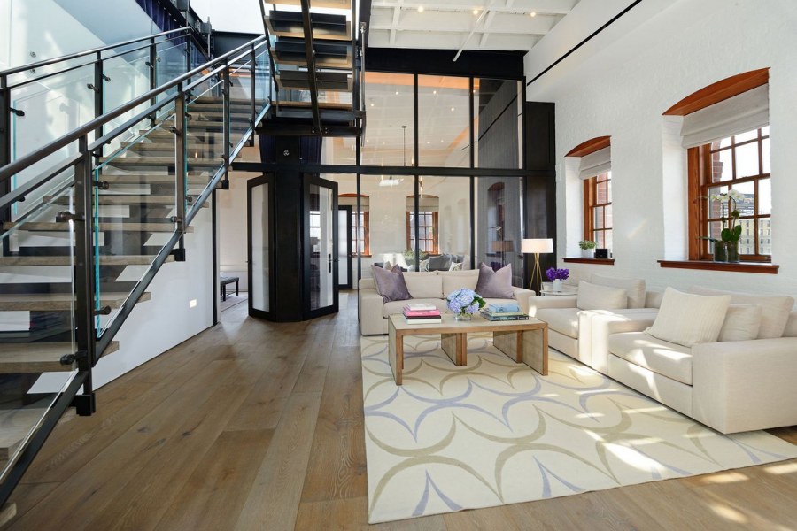 Лофт пентхаус Манхэттен