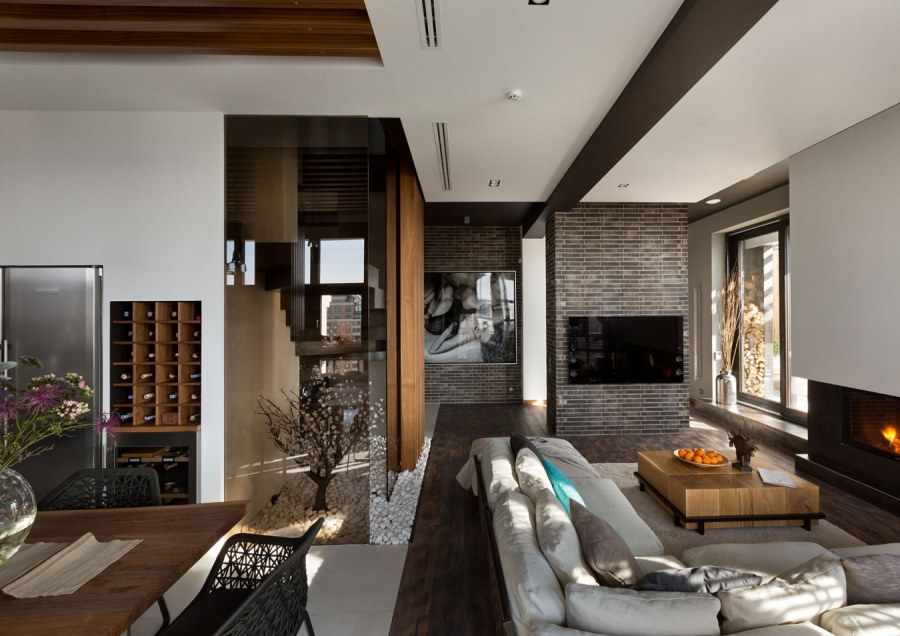 Квартира-пентхаус для большой семьи