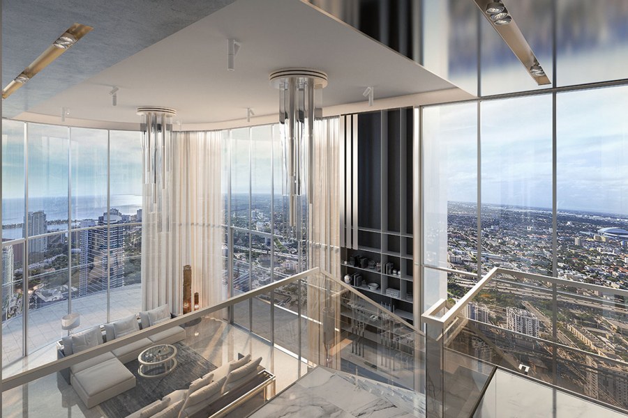 Планировка пентхаусов в Нева Тауэрс