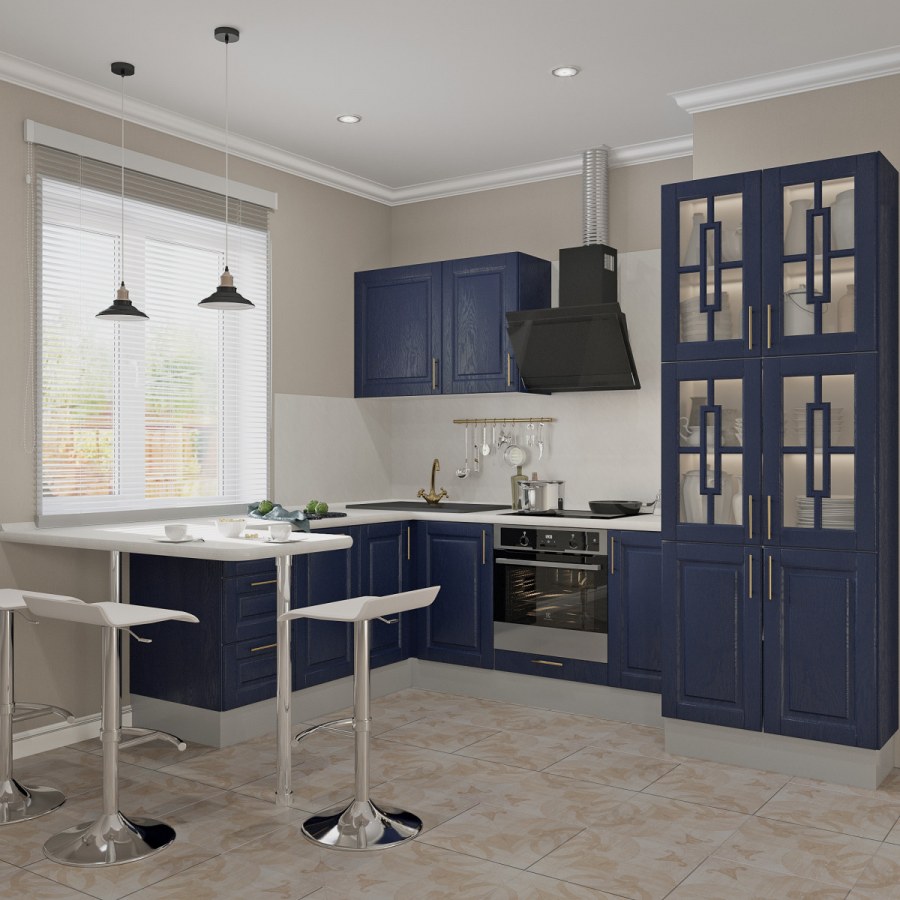 Кухня Леда белая Леруа Мерлен