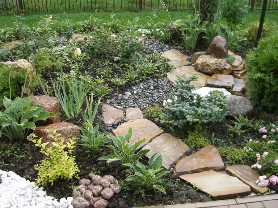 Альпийская горка из овощей