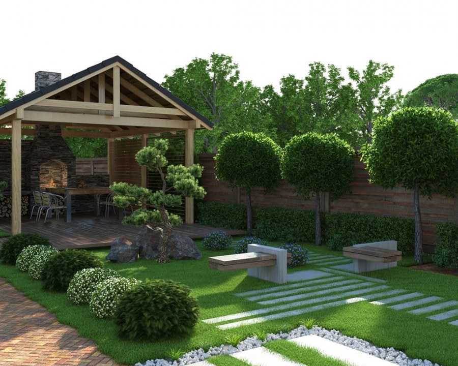 Ландшафтное проектирование участка