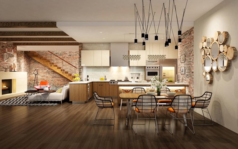 Современные кухни