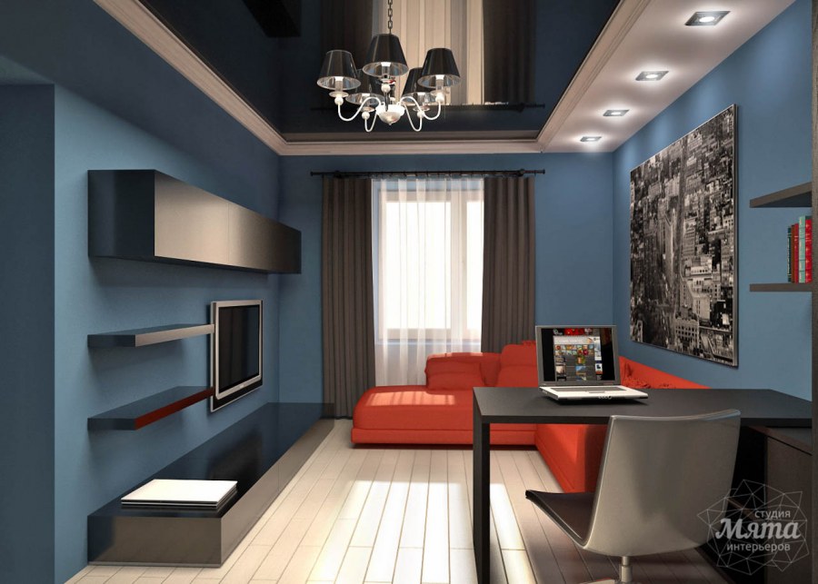 Интерьер квартиры для молодого человека