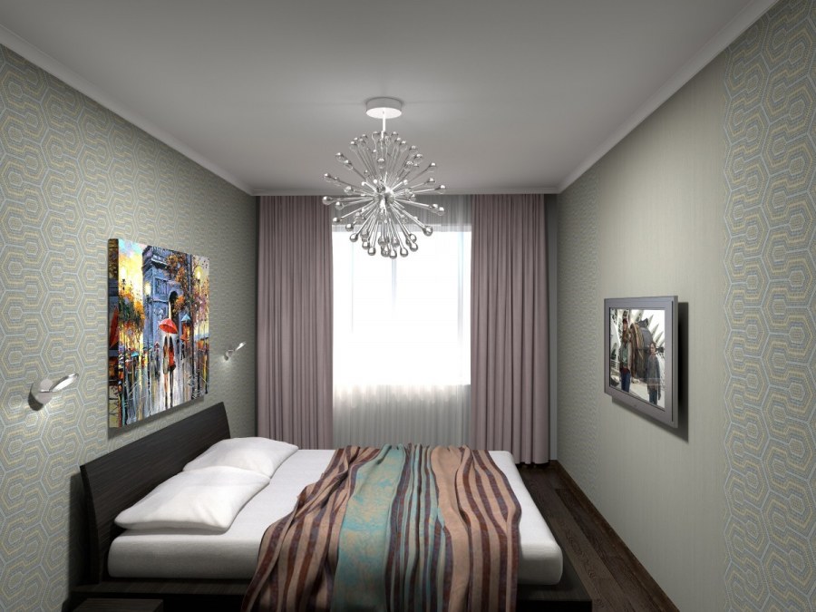 Спальня в типовой квартире