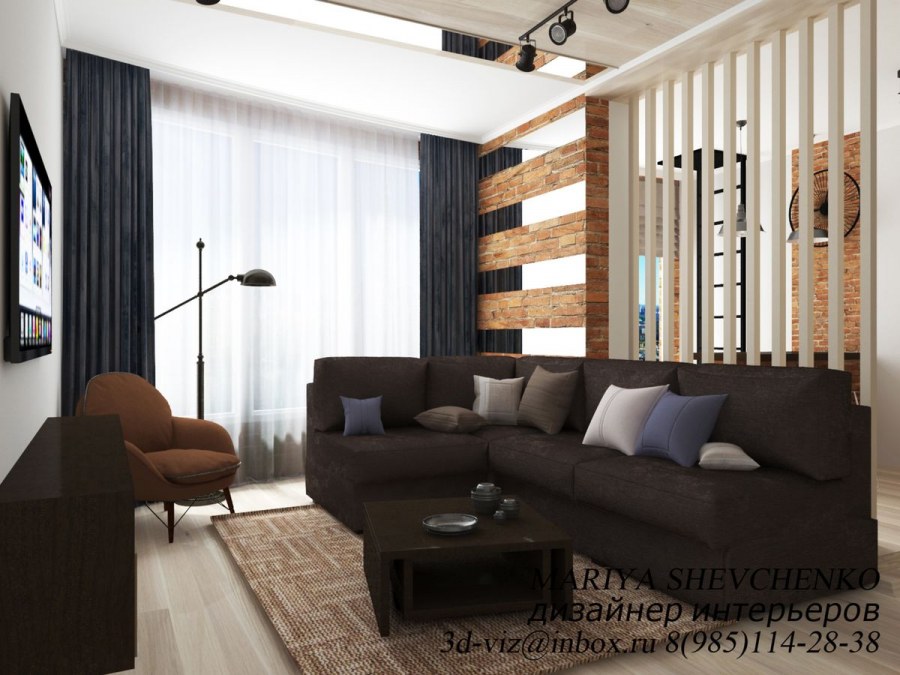 Интерьер квартиры для холостяка бюджетно