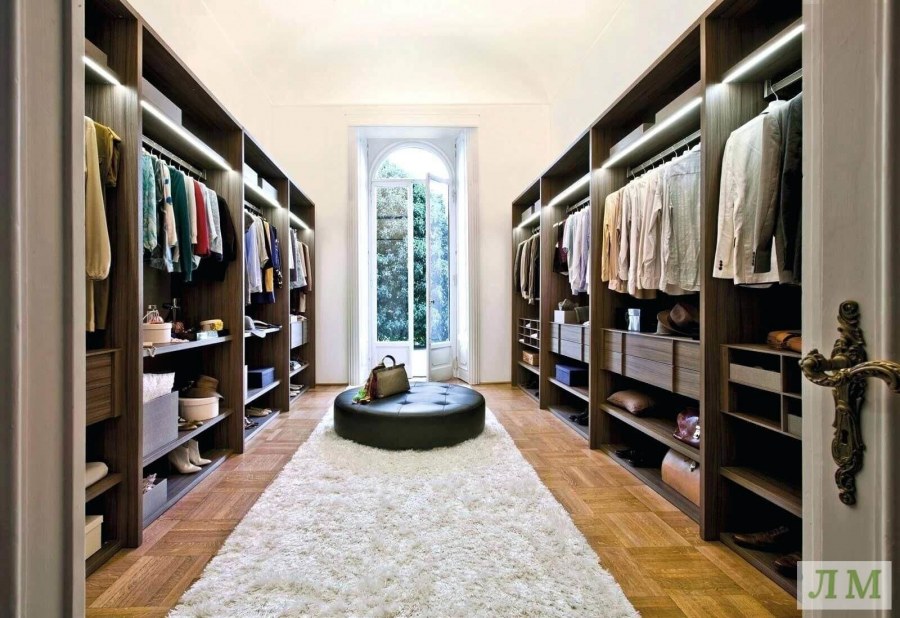 Стильные гардеробные комнаты