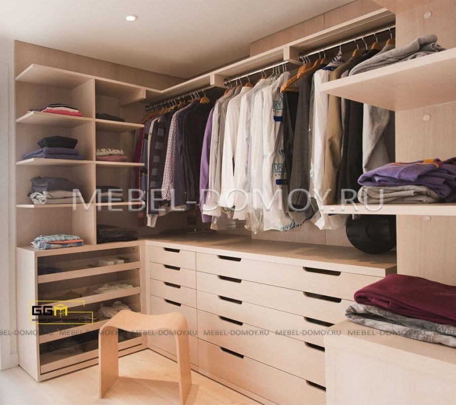 Наполнение гардеробной