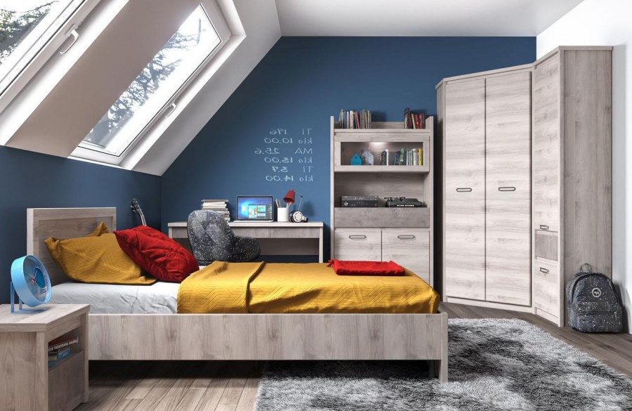 Джаз кровать 120 каштан Найбори Анрекс