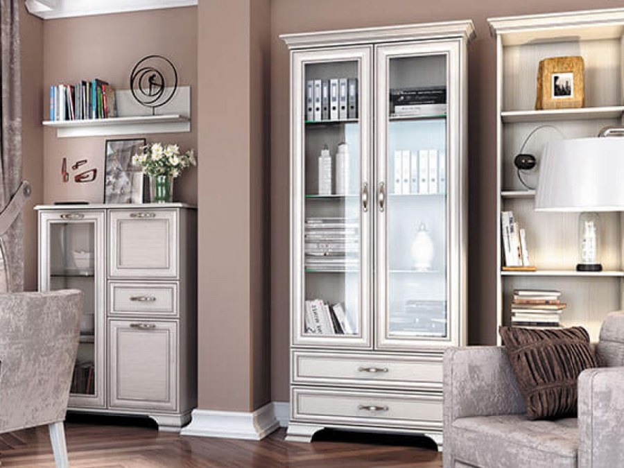 Шкаф-витрина Анрекс Tiffany 2v2s